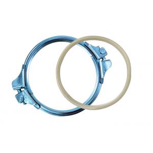 Air System Spiral Pipe Galvanized Pipe Clamp Ventilation Quick Release Locking Rapid Pipe Clamp Dust Hoop Clamps