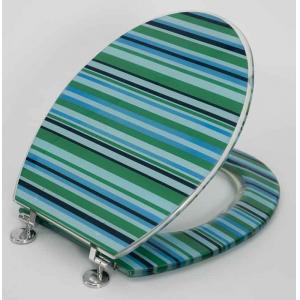 China poly-resin toilet seat cover,RESIN toilet seat cover,tranparent toilet seat,sanitary ware,STRIPE TRIMMER supplier