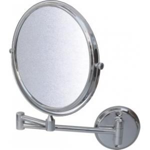 China 1X 3X Magnifying Wall Mounted Bathroom Mirror Chrome plated Material supplier