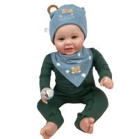 China bamboo baby gift sets Baby Girls' Romper Organic Bamboo Zippered flip convertible feet romper on sale