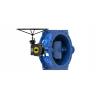 Ductile Iron Double Butterfly Valve , Bearing - CS Base Butterfly Valve Flange