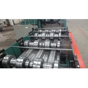 China Building Meta Closed Mouth Floor Deck Roll Forming Machine 0.8-1.6mm Thickness wholesale