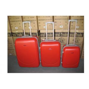 China Travelling ABS 2 Wheel Trolley Luggage Set Zipper Framed With Iron Trolley supplier