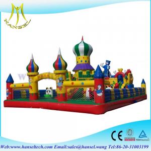 China Hansel  inflatable slip and slide for commercial for children supplier