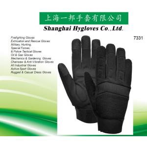 China Tool Handling Equipment Maintenance Mechanics Gloves Safety Working Gloves, Durable With  Black Padded  Wear Gloves supplier