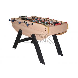 Wooden Football Game Table Coin Operated Arcade Machines