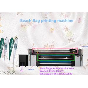 1400DPI Dual CMYK Inkjet Textile Printing Machine 2000mm Width