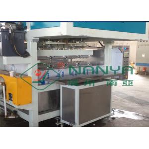 China Recycling Paper Double Roller Egg Carton / Egg Tray Pulp Moulded Machine 1 Year Warranty supplier