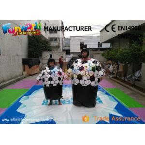 China Cary Funny Inflatable Sports Games Sumo Wrestling Suits With Sponge Mat supplier