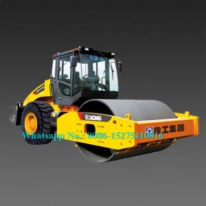 China Mechanical Control 14 Ton Road Roller Machine XCMG XS143J With Air Conditioner supplier