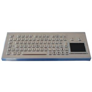 Stainless Steel Movable Industrial Keyboard With Touchpad For Coal Mine