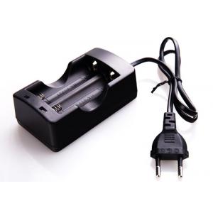 Constant Current Two Bay Charger , 3.7 V Digital Li Ion 18650 Battery Charger
