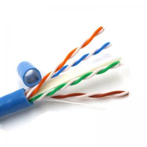 HDPE Insulation Cat6 Utp Ethernet Cable , Outdoor Utp Cable Cat6 23awg