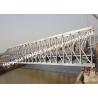 Multi-span Single Lane Steel Box Girder Bailey Bridges Structural Formwork Truss