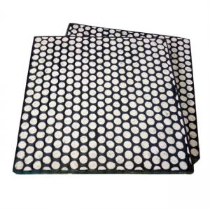 95% Alumina Ceramic Tiles Wear Plates For Mud Pump Industry Composite Ceramics