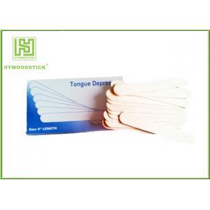 Disposable Wooden Tongue Depressor Color Box Packing Flat Egde Tongue Depressor