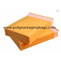 China Hot Melt Adhesive Seal Padded Kraft Bubble Envelopes on sale
