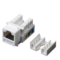 China Exact Cables Cat5e/Cat6/Cat6A Networking Module Rj45 Keystone Jack for Cat3/Cat5e/Cat6 on sale