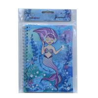 China 127*178mm Wire Spiral Bound Book Printing Student Notepad As Promotion Gift for sale