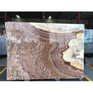China Green grey yellow tiger onyx white marble natural stone slab supplier