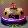 China Hansel amusement mini electric kids token operated electric bumper cars wholesale