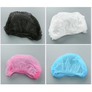 Nonwoven Disposable Surgical Hood Hospital SMS/PP Fabric Bouffant Head Cover four color size customized