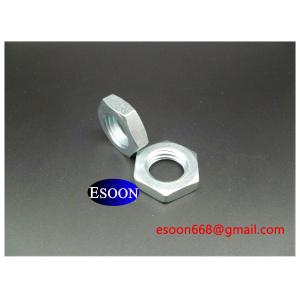 China M14-1.5/M14-2.0 DIN439 Hex thin nut ZP(Zinc Plated),Carbon steel Grade 8.8 Class,DIN936 wholesale