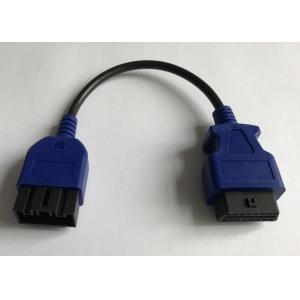 China OBD2 OBDII 16 Pin J1962 Female to Isuzu 20 Pin Male Connector Cable supplier