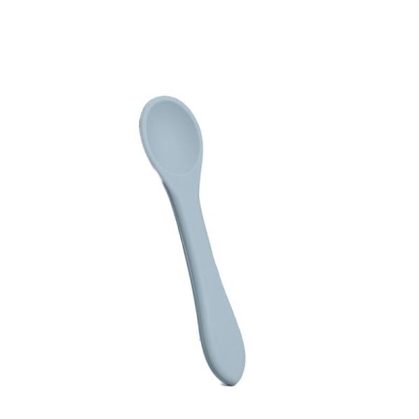 Personalized Dining Silicone Spoon And Fork Feedie For Eating With Size Is 14.4x3.7x2.5 Cm And Weight Is 25 Gram