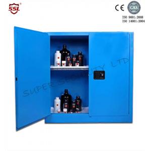 Metal Corrosive Steel Storage Cabinet For Vitriol Or Nitric , Safety Storage Cabinet