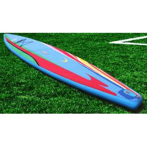 Customized Funny Inflatable Standup Paddleboard , 3.8m Soft Top Surfboard