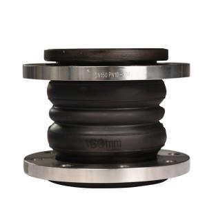 China double sphere flexible joint   SS304 flange rubber expansion joint supplier