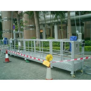 China Aluminum hoist suspended platform / electric cradle / gondola electric platform supplier