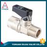 3/4" 2PC External Threaded Brass Ball Valve Mini With End Stop