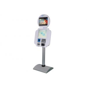China Dual Screen Station Multimedia Kiosks , Bar-code Scanner S801 supplier