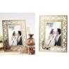 Clear Double Glass Photo Frame , Glass And Metal Picture Frames For Store Decor