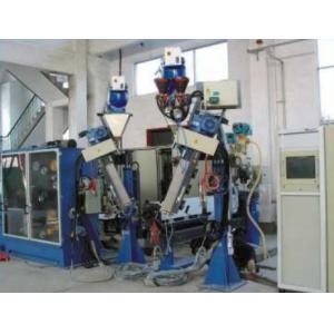 High Automatic Control Physical Forming Coaxial Cable Making Machine For Low Consumption Wire Extrusion