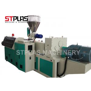 China Conical Two screw extruder SJSZ80 ModelSJSZ80/156 Conical two screw extruder supplier