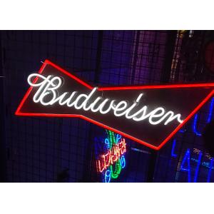 China Handmade Budweiser neon light signs for business home bars and game rooms wholesale