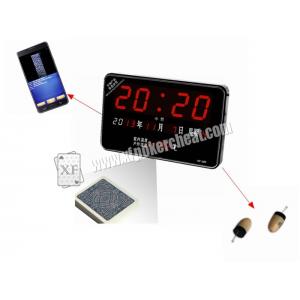 China Electronic Calendar Poker Scanner With Hidden Camera For Poker Cheating supplier