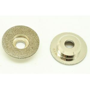 Round Grinding Stone Wheel Silver Diamond Wheel For PGM Cutter Machine