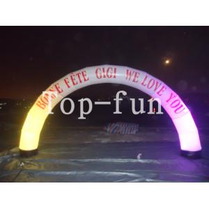 China Inflatable Arch With Led Light / Good Quality Inflatable Arch For Sale / Arches For Advertising supplier