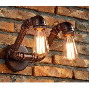 China Iron Water Pipe Wall Sconce Light Bulbs Ac85-265v 50/60 Hz For Restaurant supplier