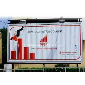 Larget Format Outdoor Frontlit Trivision Billboard Sign