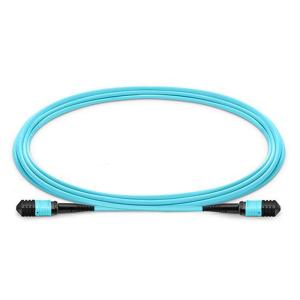 China cabo do tronco da fibra do forro MTP MPO de 12F 24F OM3 OM4 supplier
