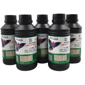 China Strong Adhesion EPSON UV Ink Low Smell Uv Dye Ink 500ML/Bottle  For Epson Printing supplier