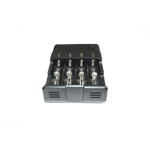 AA / AAA Ni-MH 18650 Battery Charger 4 Bay Vape Charger With LCD Display