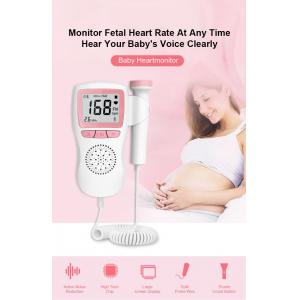 China Portable Doppler Monitor Fetal Doppler Machine Baby Heartbeat Monitor For Pregnant Women supplier