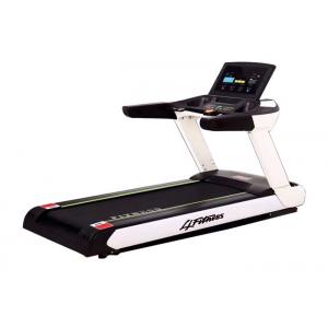 Motorized Fitness Running Machine Aluminium Alloy Frame Cover With Training Programs