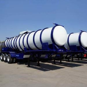 China 3 Axle 20cbm 98% Sulfuric Acid Tanker Semi Trailer for Nigeria supplier